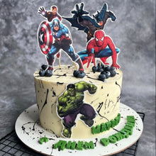 Load image into Gallery viewer, G41 Avengers Edible Pre Cut Wafer Tags 2