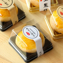 Load image into Gallery viewer, M702 Multipurpose Square PVC Box for Single Pastry, Brownie, Donuts 2