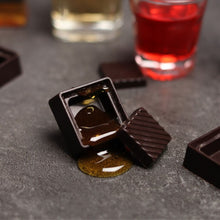 Load image into Gallery viewer, P3 Square Liquid Centered PVC Chocolate Mould 2