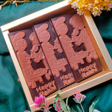 Load image into Gallery viewer, P505 Happy Rakhi Bar PVC Chocolate Mould 4