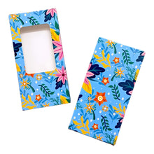Load image into Gallery viewer, M31 Blue Floral Medium Chocolate Bar Box