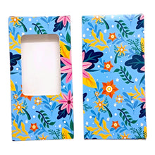 Load image into Gallery viewer, M31 Blue Floral Medium Chocolate Bar Box
