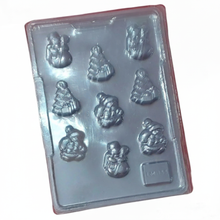 Load image into Gallery viewer, P414 Christmas Special PVC Plastic Chocolate Mould