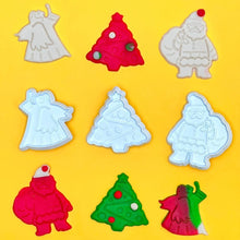 Load image into Gallery viewer, Z452 Merry Christmas 3 Piece Plunger Set for Fondant | Cookie | Clay