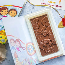 Load image into Gallery viewer, P504 Happy Rakhi Bar PVC Plastic Chocolate Mould