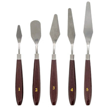 Load image into Gallery viewer, 5 Piece Pallete Knife Set
