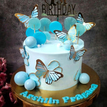 Load image into Gallery viewer, A5 Embossed Multi Color Paper Butterfly 10 Pieces Pack 4

