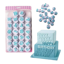 Load image into Gallery viewer, Alphabets Upper Case 26 Pieces Plunger Set
