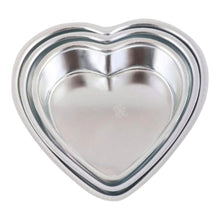 Load image into Gallery viewer, Aluminium Heart Cake Tins | 2 Inches Height
