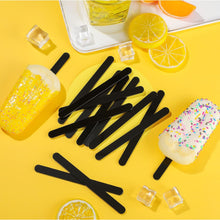 Load image into Gallery viewer, Black Acrylic Cakesicle Stick 2
