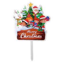Load image into Gallery viewer, D52 Merry Christmas MDF Theme Topper 3
