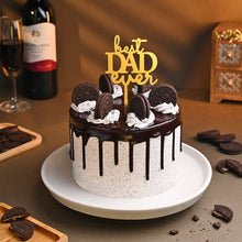Load image into Gallery viewer, D721 Best Dad Ever Happy Father's Day Acrylic Cake Topper3
