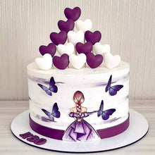 Load image into Gallery viewer, F600 Hearts Fondant Mould 4
