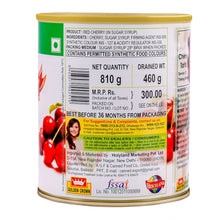 Load image into Gallery viewer, Golden Crown Red Cherry Tin 840 g 2
