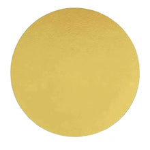 Load image into Gallery viewer, Golden Round Cake Base 6 Inches
