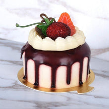 Load image into Gallery viewer, Golden Round | Square Cake Base 5 Inches 3

