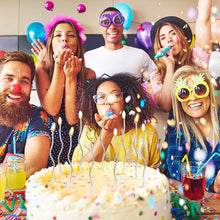 Load image into Gallery viewer, H26 Silver Curly Candle 6 Piece Set 4
