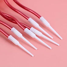 Load image into Gallery viewer, H28 Red Curly Candle 6 Piece Set 4
