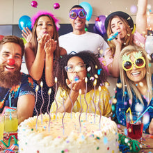 Load image into Gallery viewer, H9 Purple Curly Candles 6 Piece Set 3
