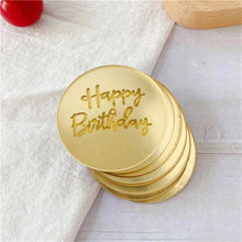 Load image into Gallery viewer, Happy Birthday Acrylic Charm Coin 2
