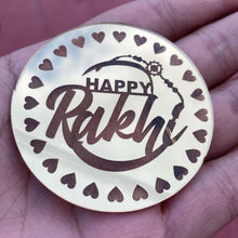 Load image into Gallery viewer, Happy Rakhi Acrylic Charm Coin 4
