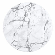 Load image into Gallery viewer, Black &amp; White Marble Double Sided Drum Board 12 Inches
