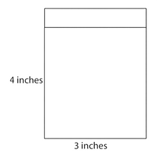 Load image into Gallery viewer, M206 Transparent Self Adhesive BOPP Plastic Bags for Chocolates &amp; Cookies 500 Pieces Pack | 4*3 inches
