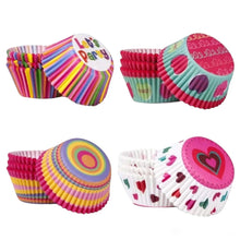 Load image into Gallery viewer, K20 Paper Muffin Liner 100 Pieces | Random Color &amp; Design 4
