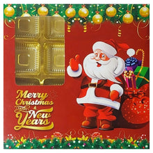 Load image into Gallery viewer, M419 Merry Christmas 16 Cavity Red Chocolate Box
