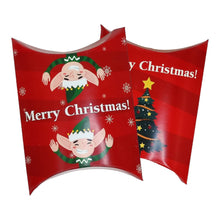 Load image into Gallery viewer, M423 Merry Christmas Red Pillow Box
