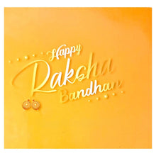 Load image into Gallery viewer, M507 Happy Rakhi 9 Cavity Yellow Chocolate Box 4

