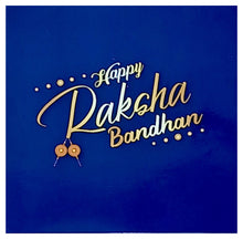 Load image into Gallery viewer, M525 Happy Rakhi 16 Cavity Blue Chocolate Box 2
