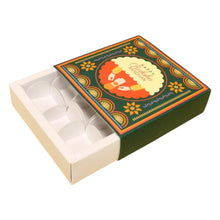 Load image into Gallery viewer, M531 9 Cavity Happy Rakhi Green Chocolate Box 2
