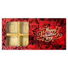 Load image into Gallery viewer, M607 Happy Valentine's Day 8 Cavity Rose Chocolate Box

