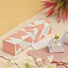 Load image into Gallery viewer, M801 4 Cavity Pink Geometric Chocolate Box 2
