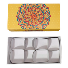 Load image into Gallery viewer, M808 8 Cavity Yellow Festive Chocolate Box 4
