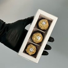 Load image into Gallery viewer, M903 3 Cavity Chocolate Box | Candles | Macarons
