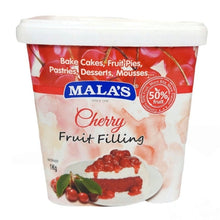 Load image into Gallery viewer, Mala's Cherry Fruit Filling 1 Kg
