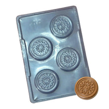 Load image into Gallery viewer, P316 Big Size Chakri | Marie Biscuit Diwali Cracker PVC Plastic Chocolate Mould | 30 g
