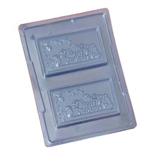 Load image into Gallery viewer, P406 Merry Christmas Bar PVC Chocolate Mould
