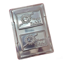 Load image into Gallery viewer, P501 Happy Rakhi Large Bar PVC Chocolate Mould
