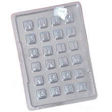 Load image into Gallery viewer, P56-57 Alphabets Message Box PVC Chocolate Moulds | 2 Piece Set
