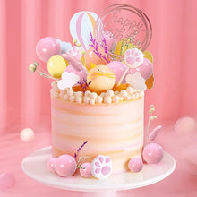 Load image into Gallery viewer, Pink Faux Ball 12 Piece Set
