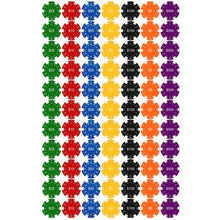 Load image into Gallery viewer, Poker Chips Diwali Cracker Chocolate Sticker Sheet
