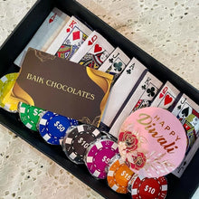Load image into Gallery viewer, Poker Chips Diwali Cracker Chocolate Sticker Sheet 3
