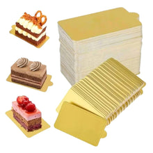 Load image into Gallery viewer, Rectangle Pastry Base 4 Inches 
