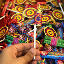Load image into Gallery viewer, Rocket_Diwali_Cracker_Chocolate_Sticker_Sheet 3
