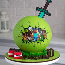 Load image into Gallery viewer, S32 Giant Round Pinata Silicone Chocolate Mould 3
