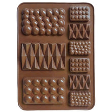 Load image into Gallery viewer, S42 Mix Designer Bars Silicone Chocolate Mould
