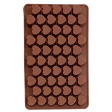 Load image into Gallery viewer, S605 Mini Hearts Silicone Chocolate Mould
